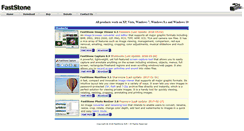 Desktop Screenshot of faststone.org